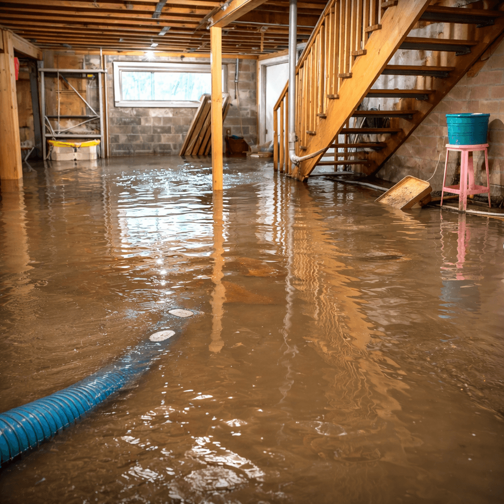Emergency Flooded Basement Cleanup & Restoration