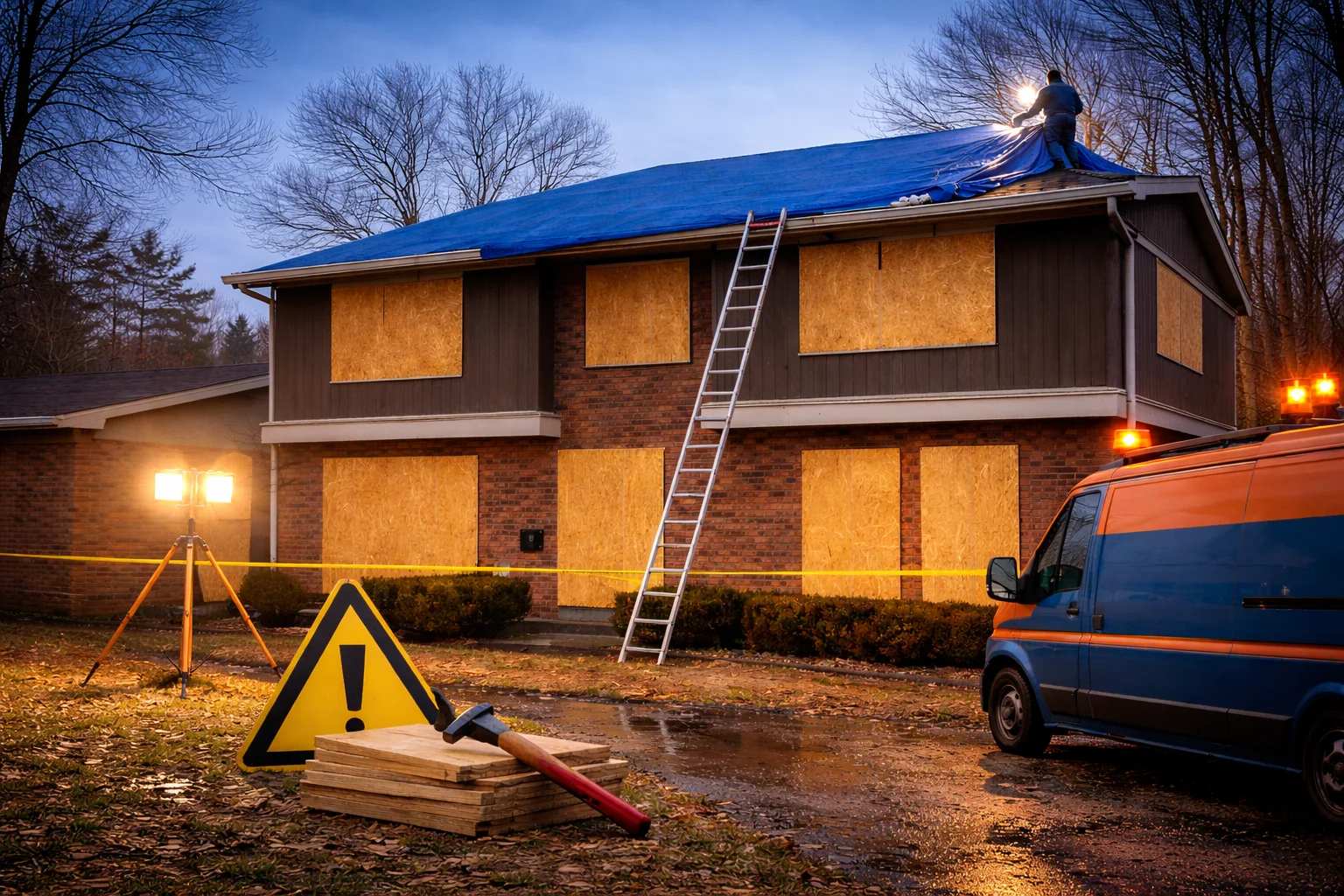 Board-Up and Property Protection: Securing Your Home After Damage