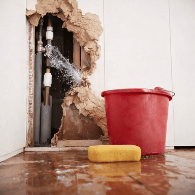 Burst Pipe Water Damage Restoration & Repair